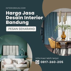 Harga Jasa Desain Interior Bandung