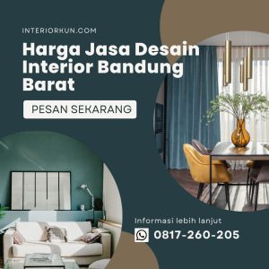 Harga Jasa Desain Interior Bandung Barat