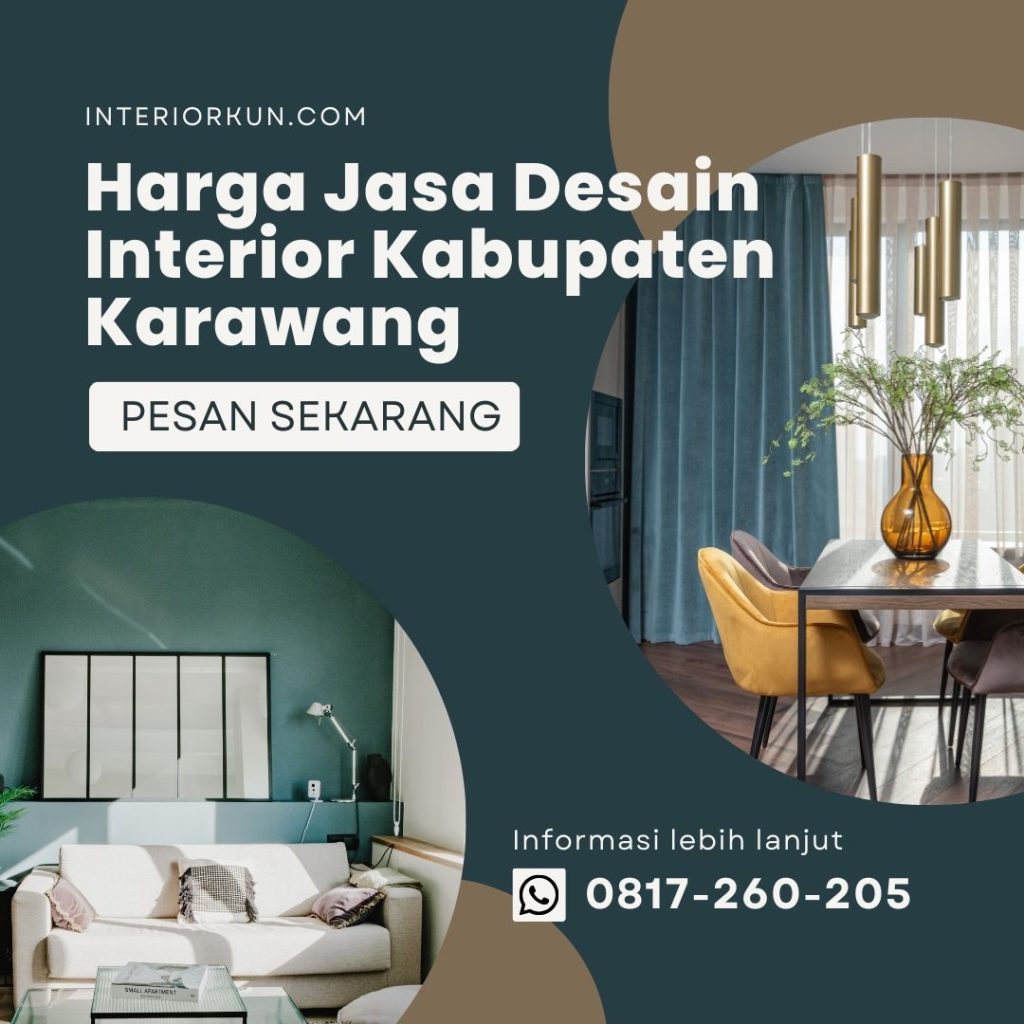 Harga Jasa Desain Interior Kabupaten Karawang