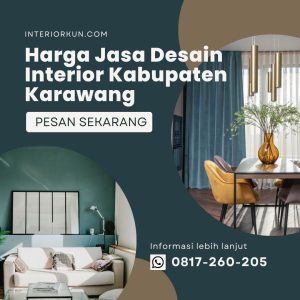 Harga Jasa Desain Interior Kabupaten Karawang