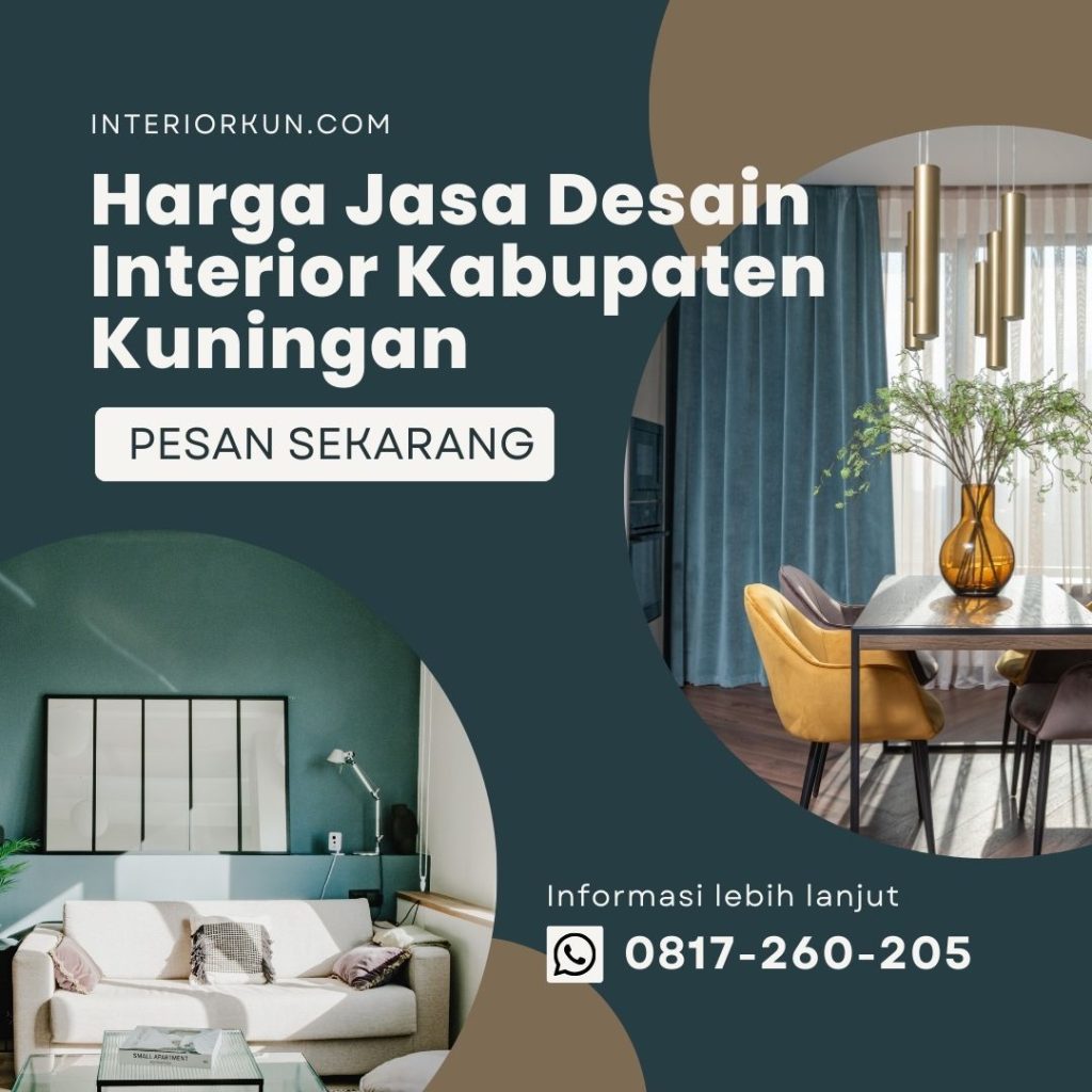 Harga Jasa Desain Interior Kabupaten Kuningan