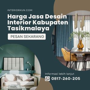 Harga Jasa Desain Interior Kabupaten Tasikmalaya
