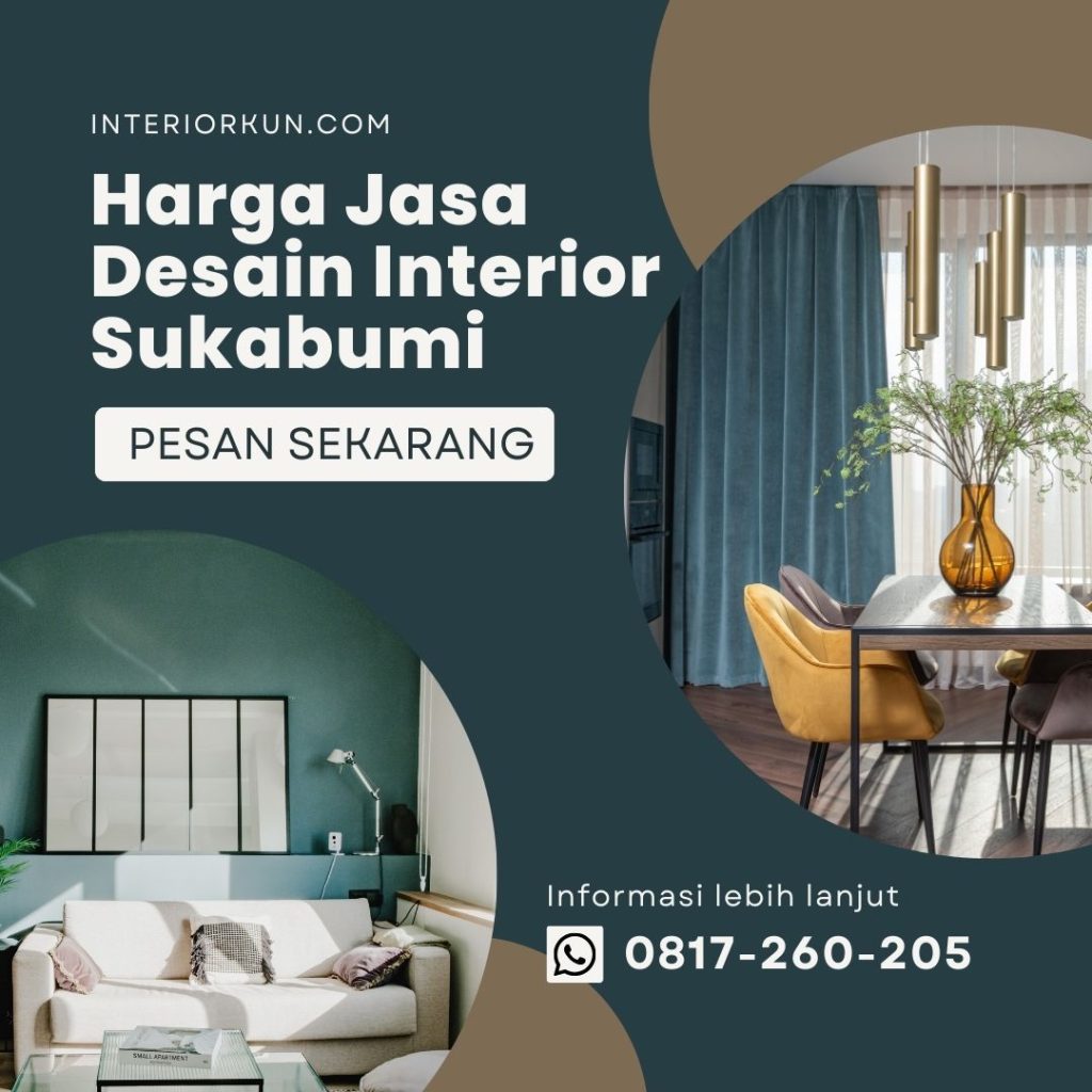 Harga Jasa Desain Interior Sukabumi