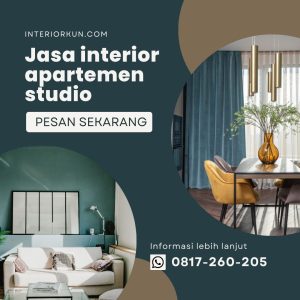 jasa interior apartemen studio